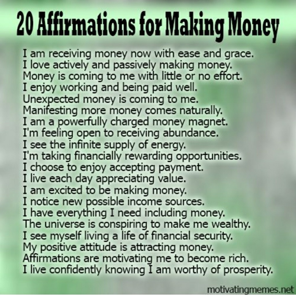 Money making energy